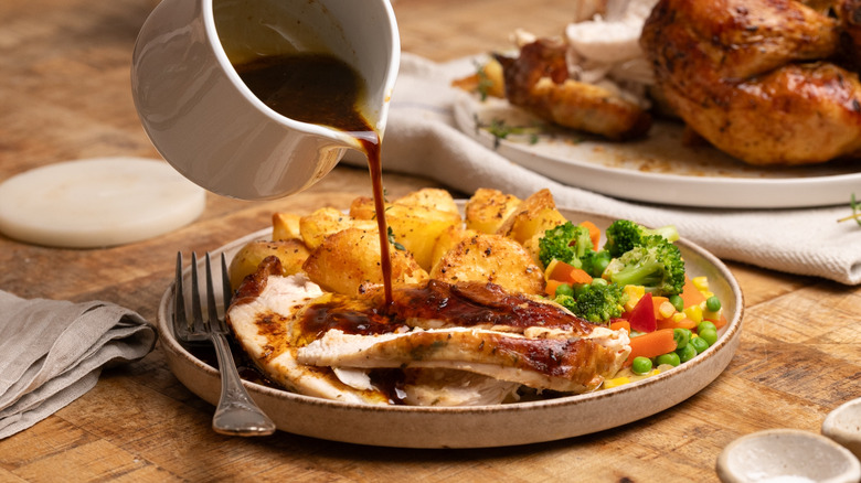 maple butter roast chicken