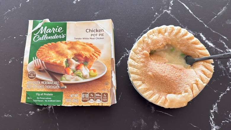 Marie Callender's frozen chicken pot pie