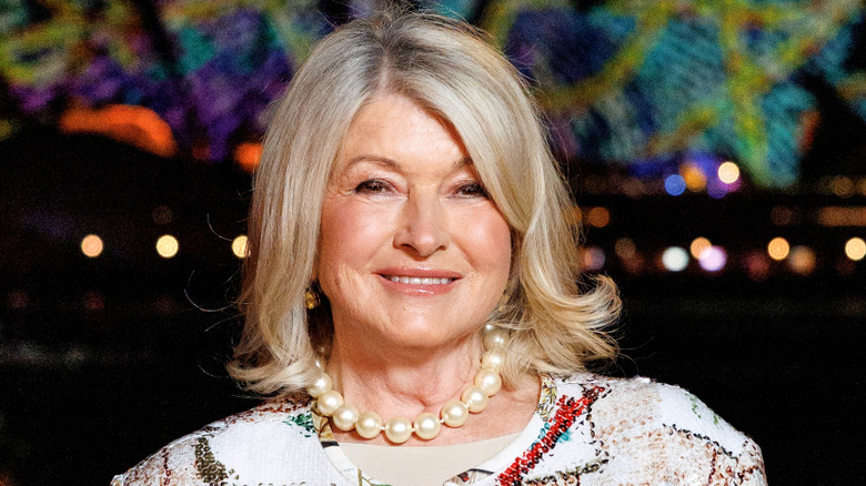 Martha Stewart smiling