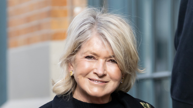 Martha Stewart smiling