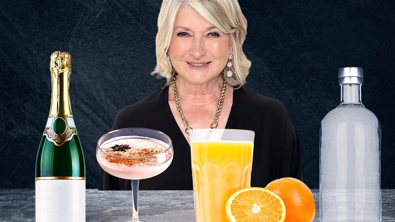 Martha Stewart and cocktails