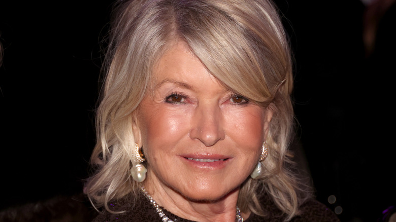 Martha Stewart smiling