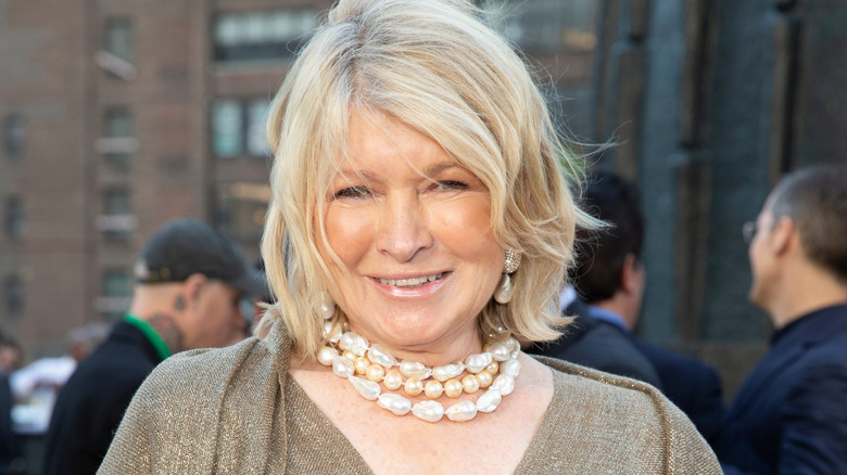 Martha Stewart headshot in outdoor setting