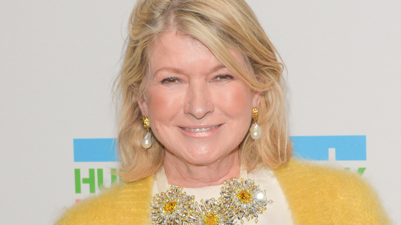 Martha Stewart on red carpet