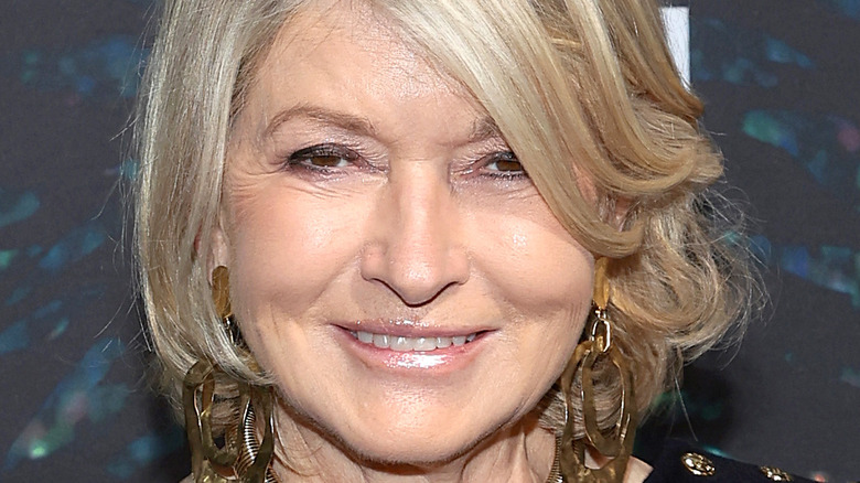 Close up of Martha Stewart