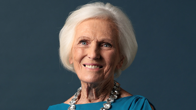 Mary Berry smiling