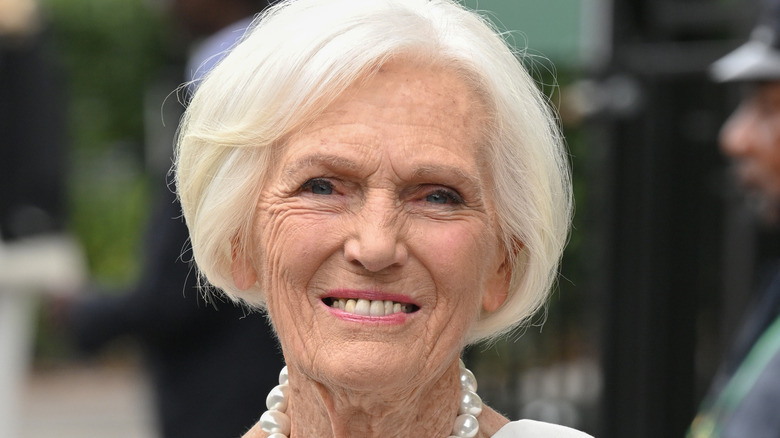 Mary Berry smiling