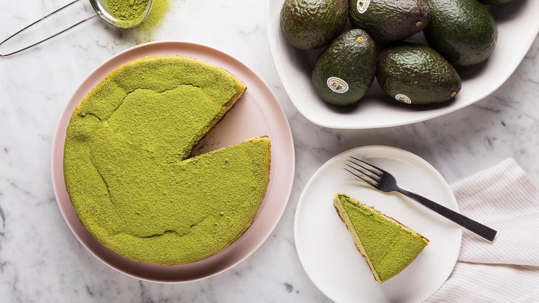 Matcha Avocado Cheesecake