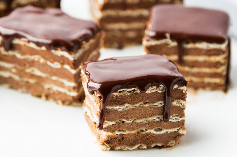 Chocolate-Matzo Layer Cake Recipe