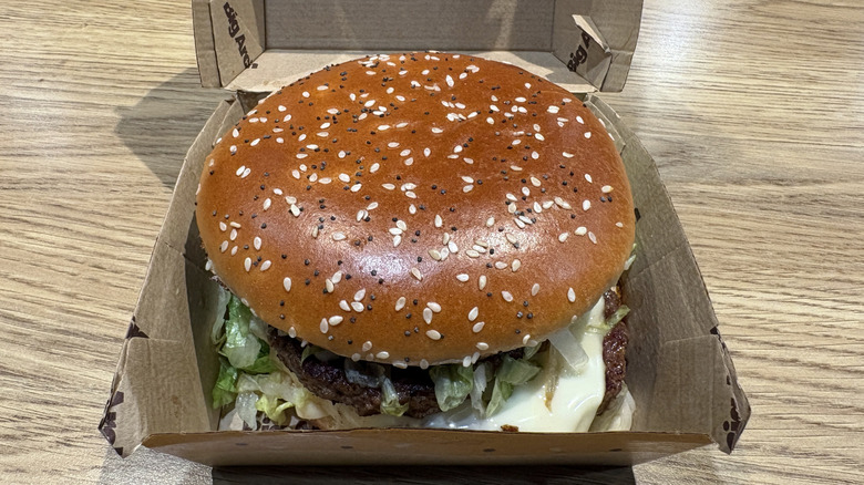 the new Big Arch burger from McDonald's