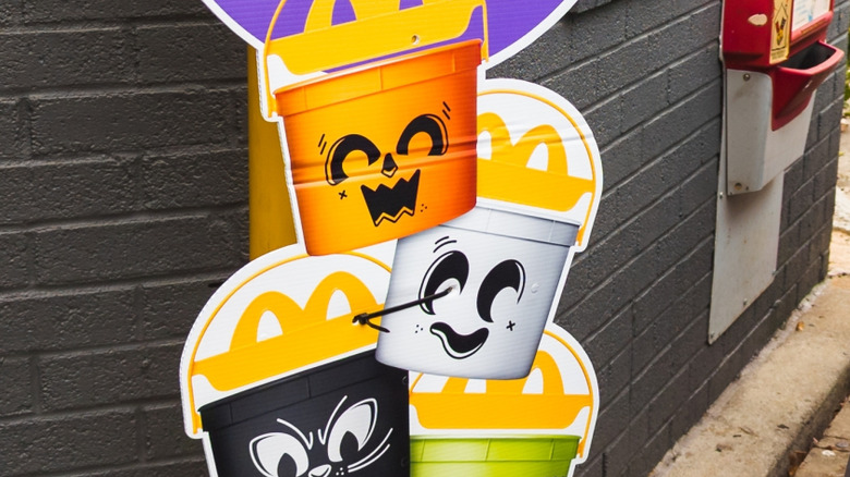 McDonald's 2025 Boo Buckets assortment