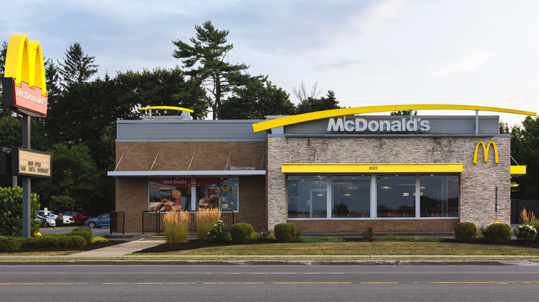 McDonald's location in New Hartford, New York