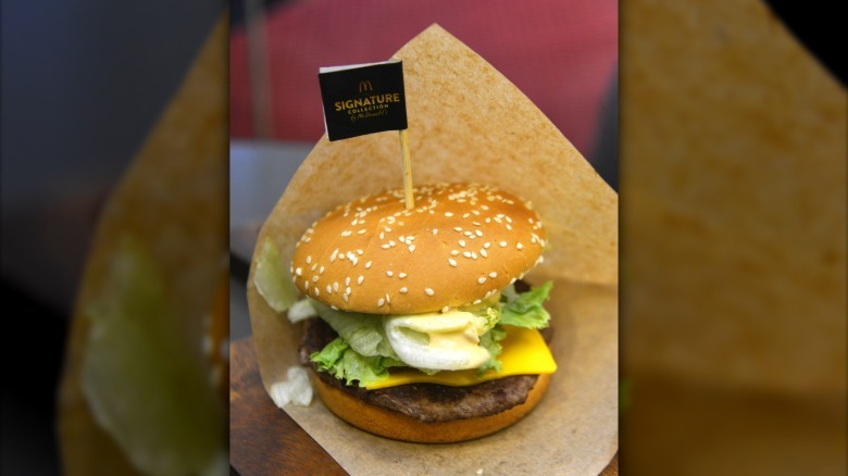 McDonald's Taiwan Signature Collection Angus Original