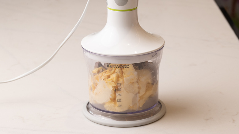 blender containing McFlurry ingredients
