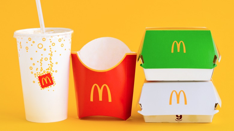 McDonald's disposable packaging