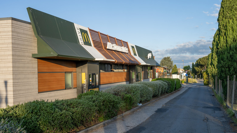 McDonald's in Frattocchie, Rome