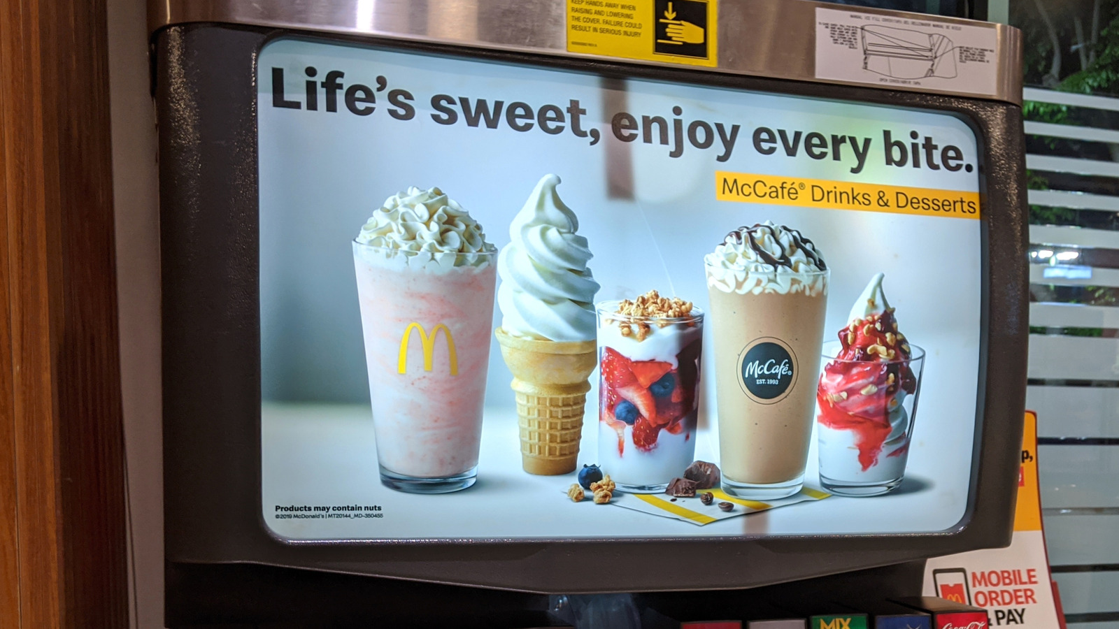 This McDonald's Frozen Dessert Now Costs More Than A Pint Of Grocery Store Ice Cream