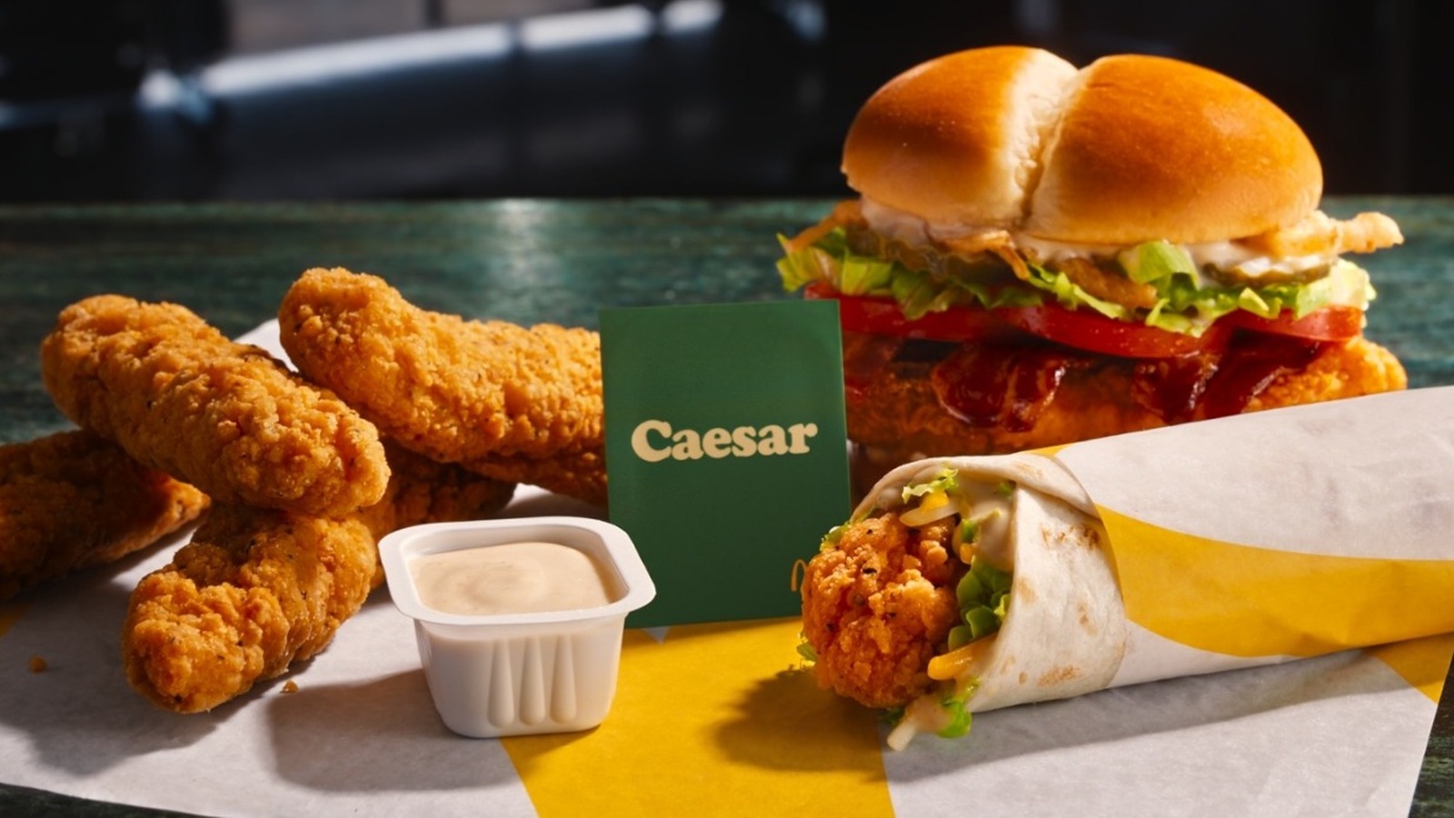 McDonald's Upcoming Caesar Sauce Brings A New Sandwich And Snack Wrap To The Summer Menu