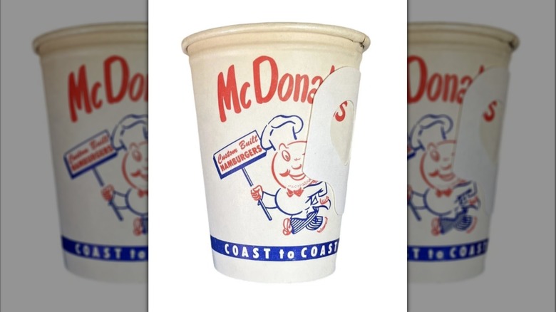 1950s McDonald's drink cup