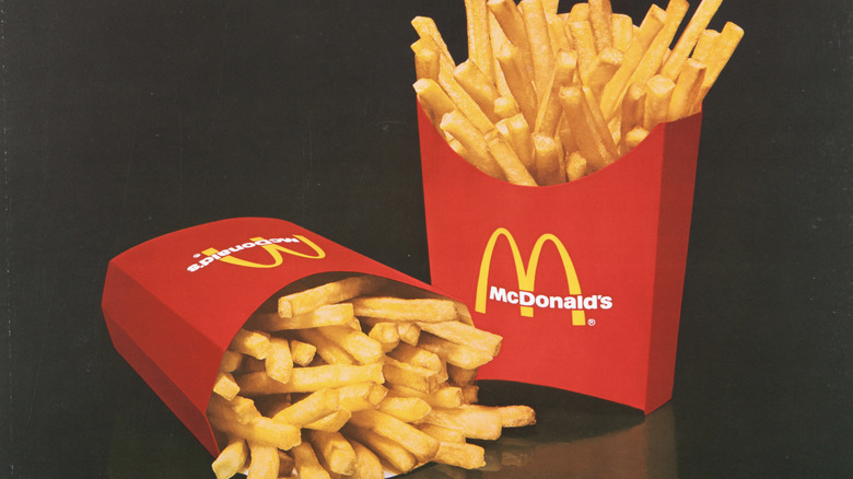 Close-up container of McDonald's fries