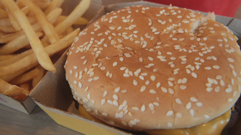 Quarter Pounder with Cheese from McDonald's