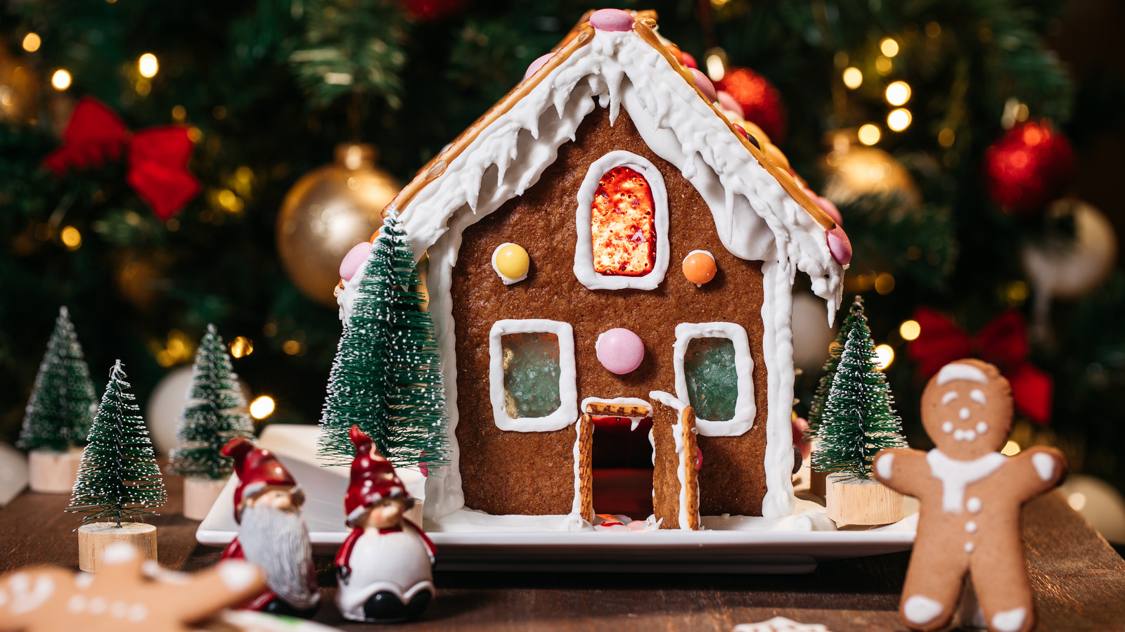 Melt Sugar For A Sturdier Gingerbread House That Stands All Season