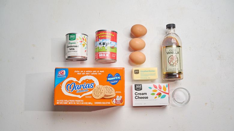 ingredients on a table