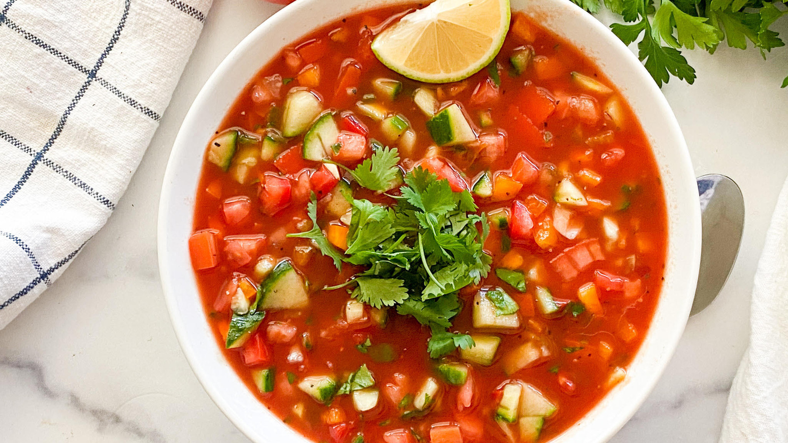 Mexican Gazpacho Soup Recipe
