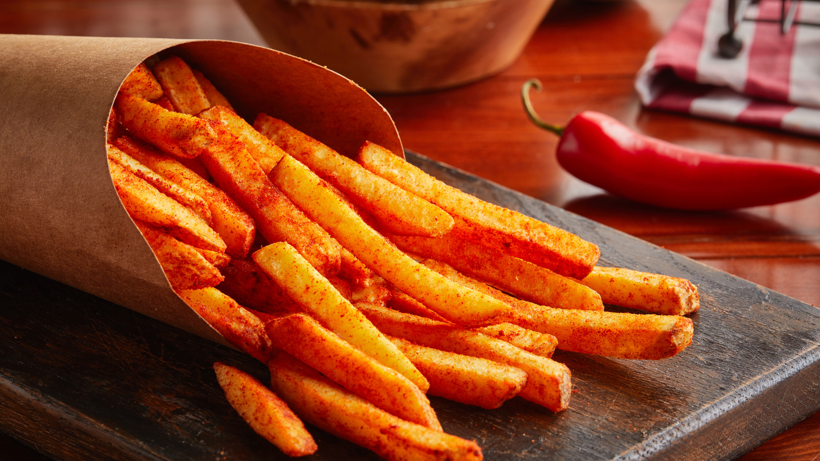 Turn French Fries Into A Mexican-Inspired Side Dish With This Pantry Staple