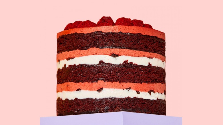 Milk Bar Red Velvet Cheesecake Cake
