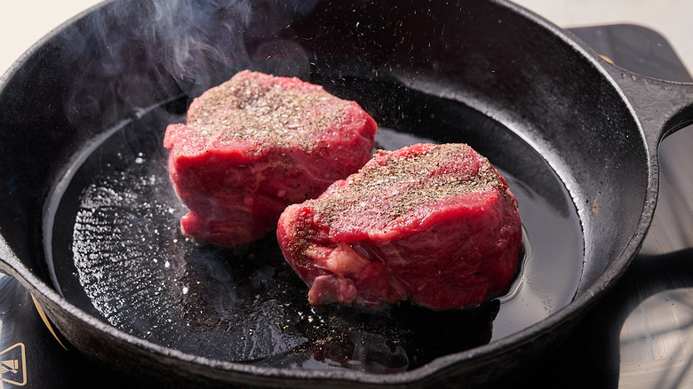puff pastry bite on a sheet tray