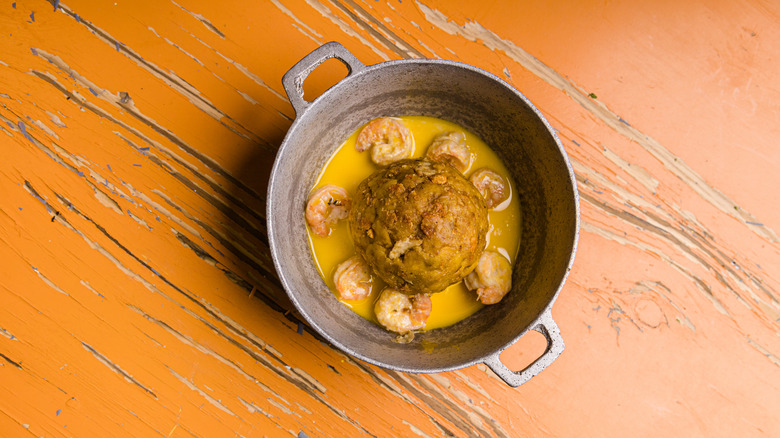shrimp mofongo