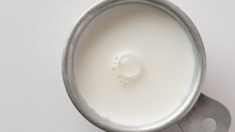Cup of heavy cream