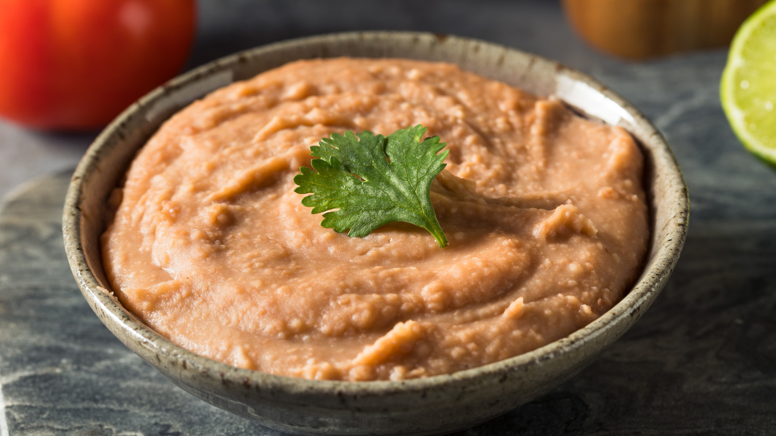 Mix In Some Sour Cream To Make Refried Beans Smooth And Creamy