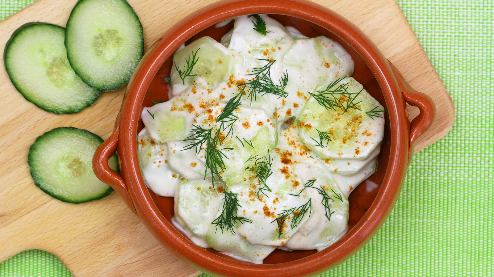 Mizeria Is The Refreshing And Creamy Cucumber Salad You Should Know