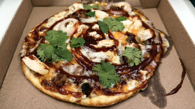 MOD Pizza's Smoke Show pizza in a pizza box