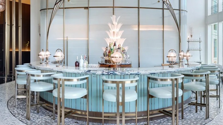 Peacock Alley bar at Waldorf Astoria in Las Vegas