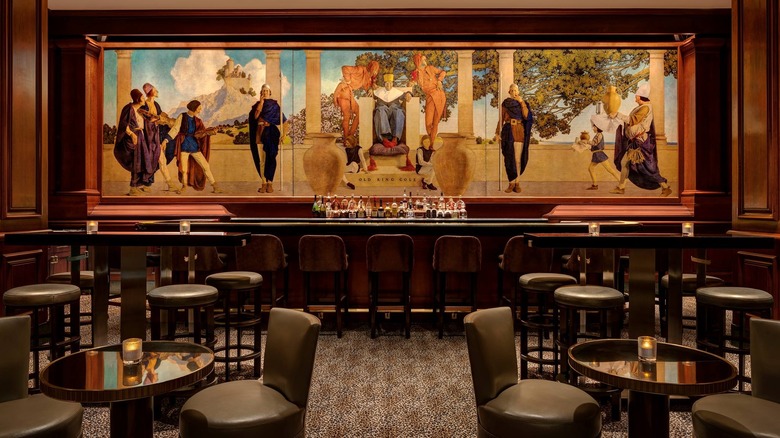Lounge at The King Cole Bar in New York City