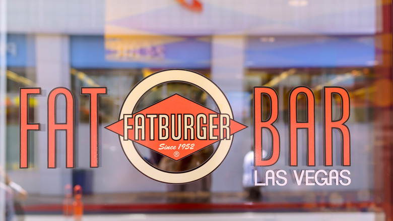 Fatburger sign in Las Vegas