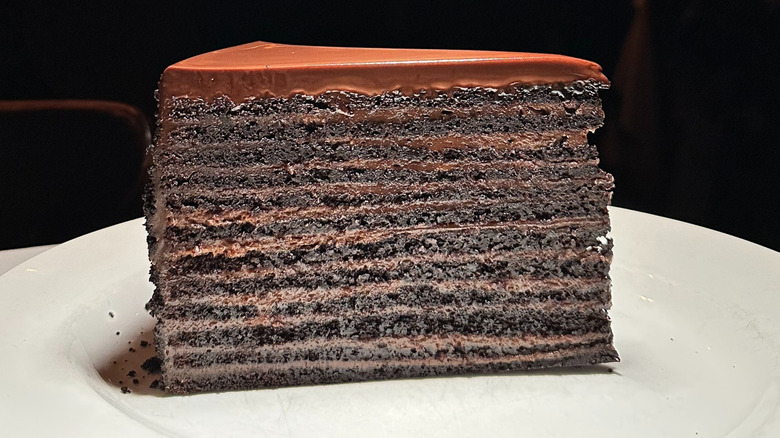 Strip House 24-layer chocolate cake
