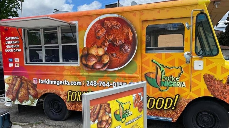 Nigerian food truck