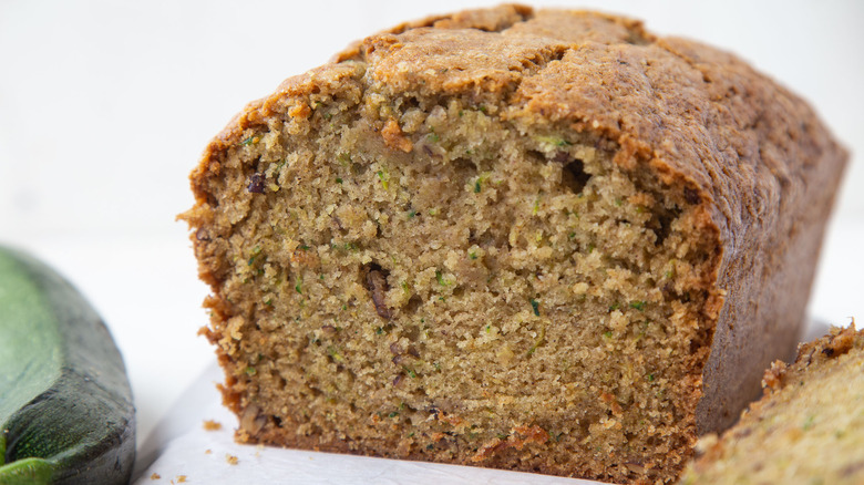 classic zucchini bread loaf