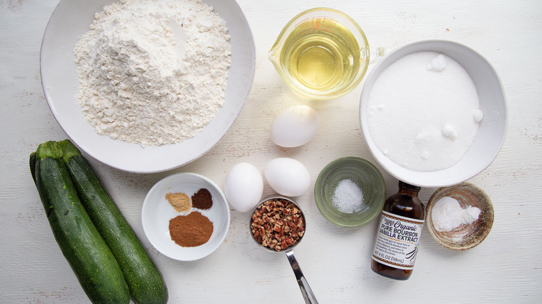 classic zucchini bread ingredients