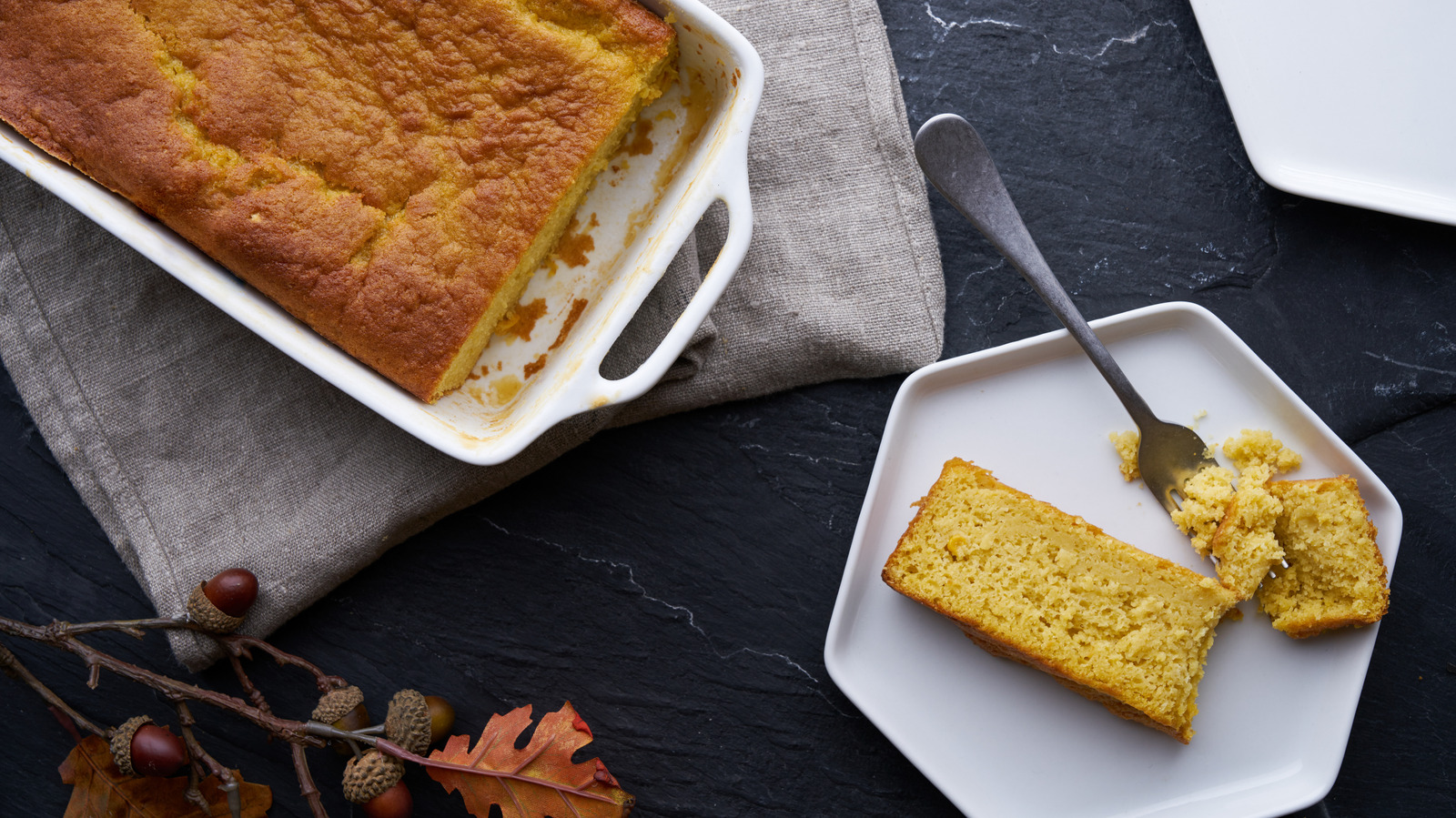Move Over, Jiffy Mix — You Can Make A Fresh Batch Of Cornbread With Fall Flair In About 30 Minutes