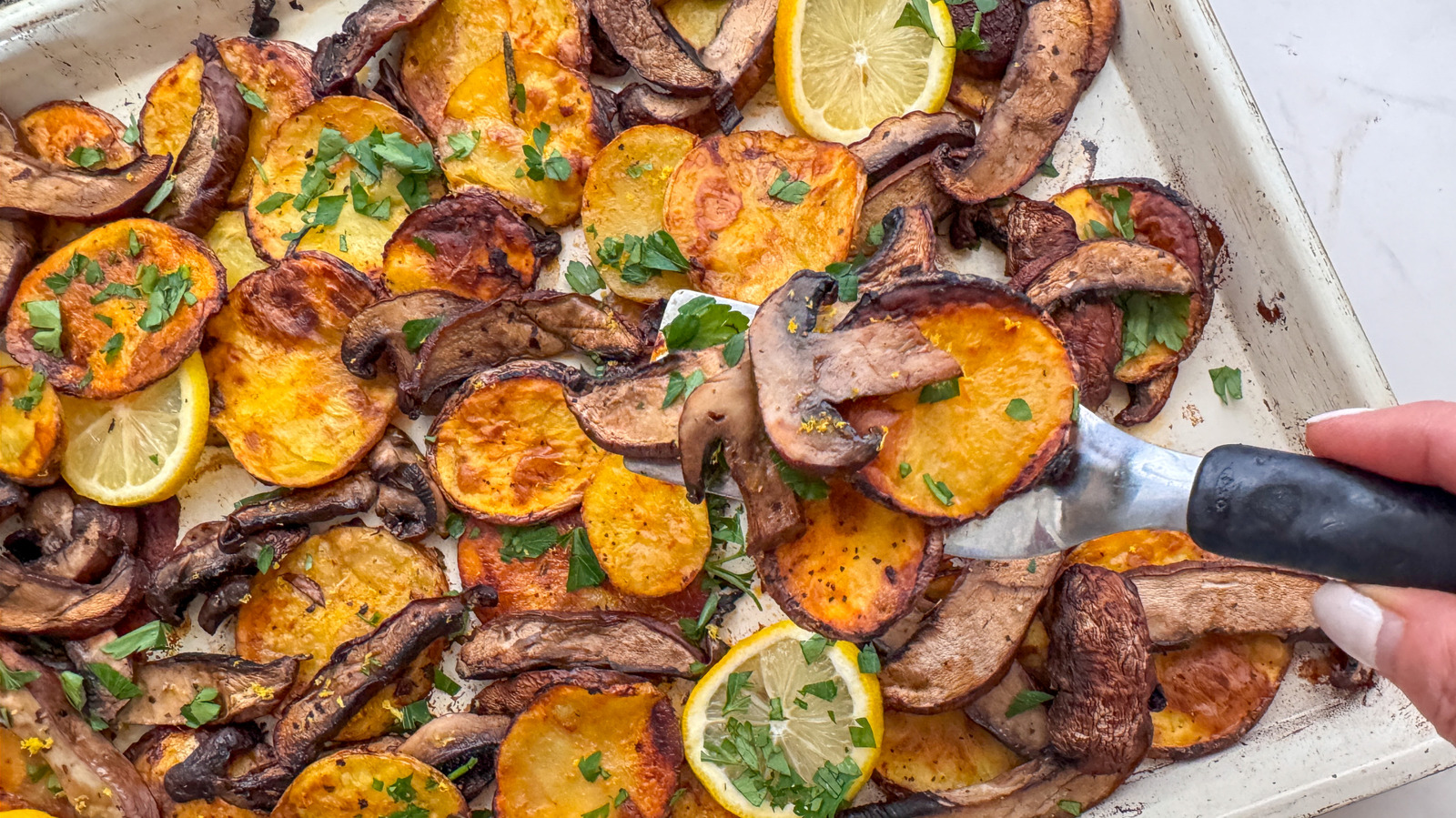 Mushroom Potato Bake Recipe