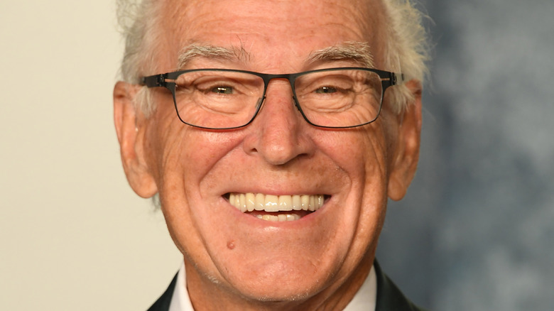 Close up of Jimmy Buffett smiling