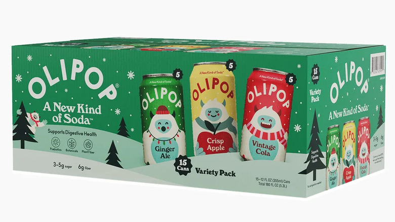 Box of Olipop Soda Holiday Variety Pack
