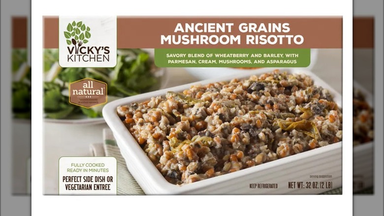 Box of Vicky's Kitchen Ancient Grains Mushroom Risotto