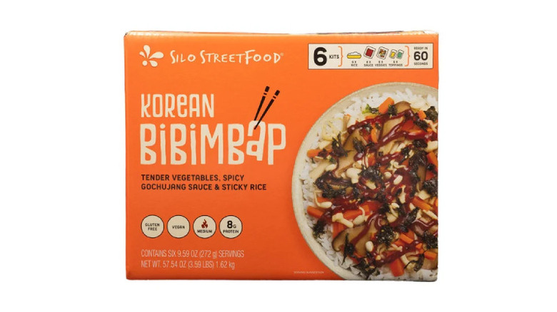 Silo Streetfood Korean Bibimbap frozen meal box