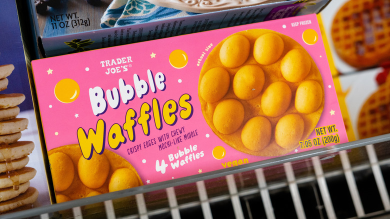 Box of Trader Joe's Bubble Waffles